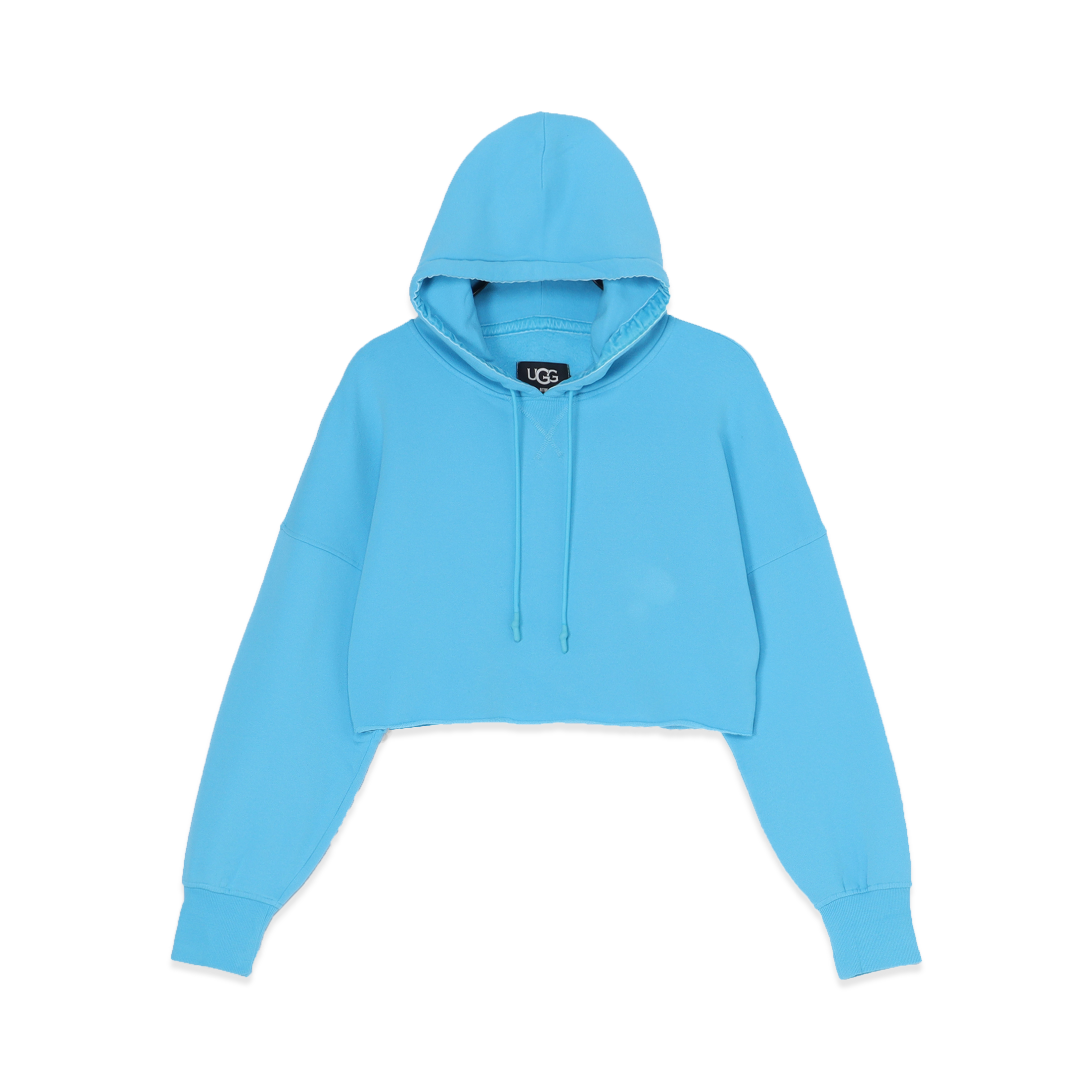 UGG Cropped Hoodie online Sweatshirt Baby Blue Retail $98