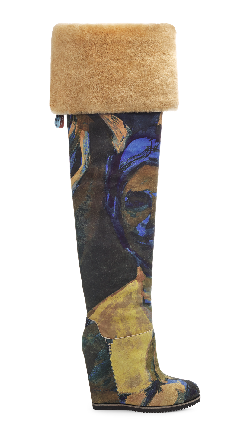 UGG UGG X Claire Tabouret OTK Print Boot for Women UGG