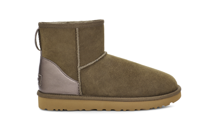 Ugg classic mini sparkle metallic top