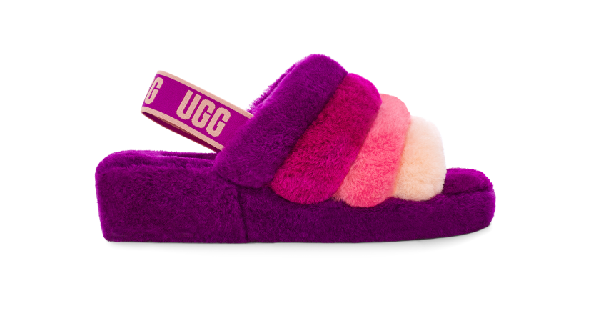 Ugg multi color store slippers