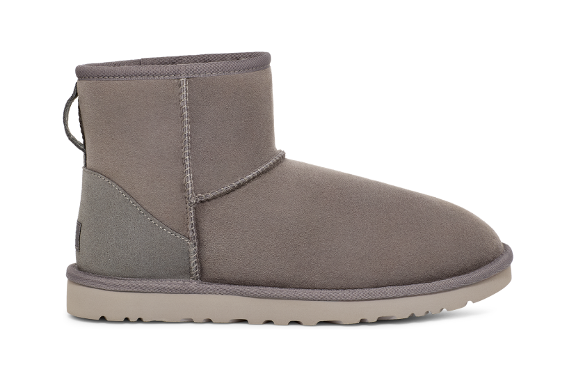 Grey classic short best sale ugg boots