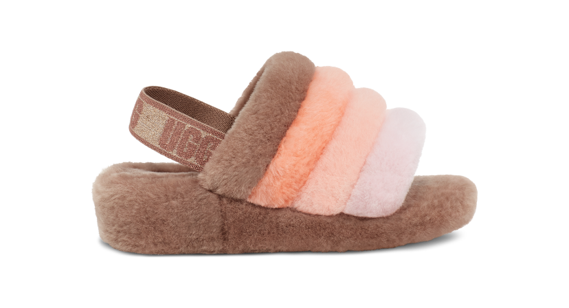 Ugg fluff online yeah slide quartz
