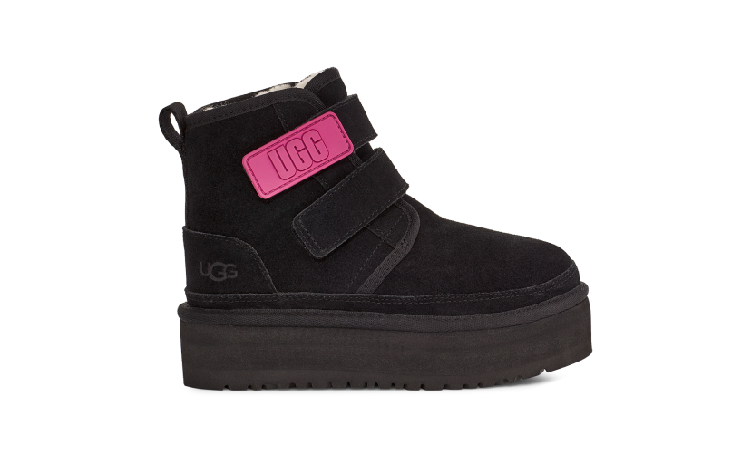 パソコン新品 UGG Neumel Platform Kids 厚底 ブーツ 22.5 靴