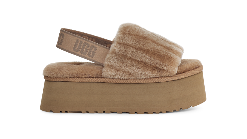 Disco genuine shearling on sale slingback slipper