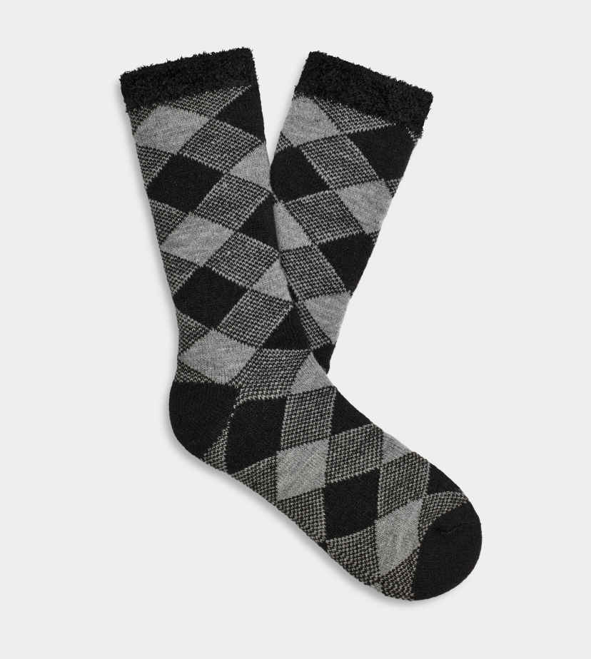 Grady Fleece Lined Crew Socks UGG