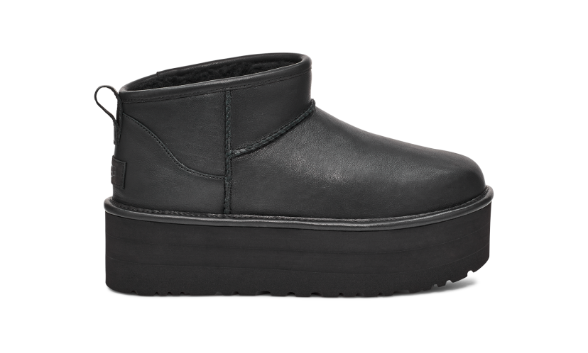 Low top on sale uggs black