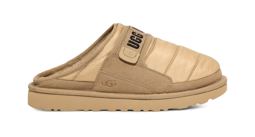 Yellow ugg cheap slippers size 4