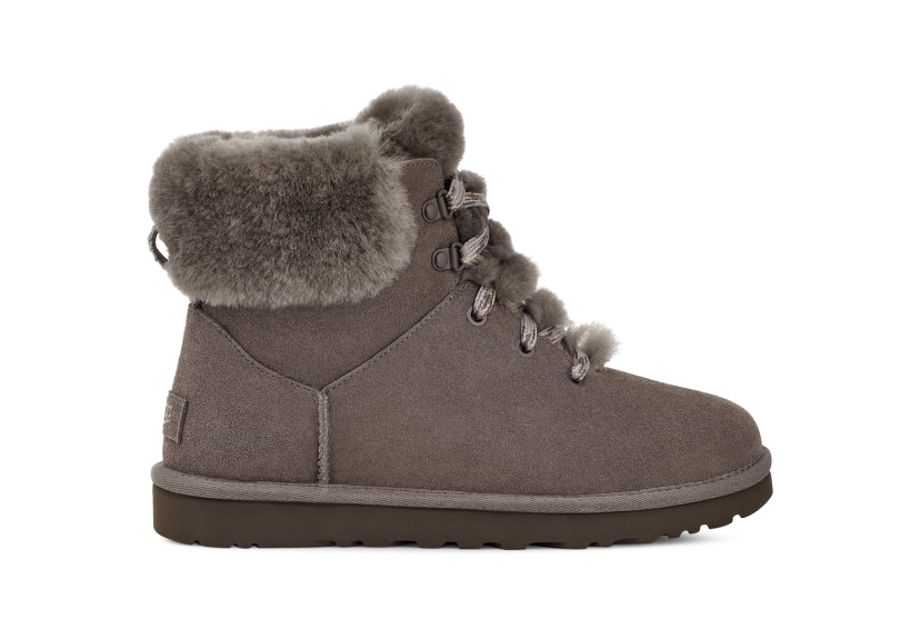 Ugg grey discount suede boots