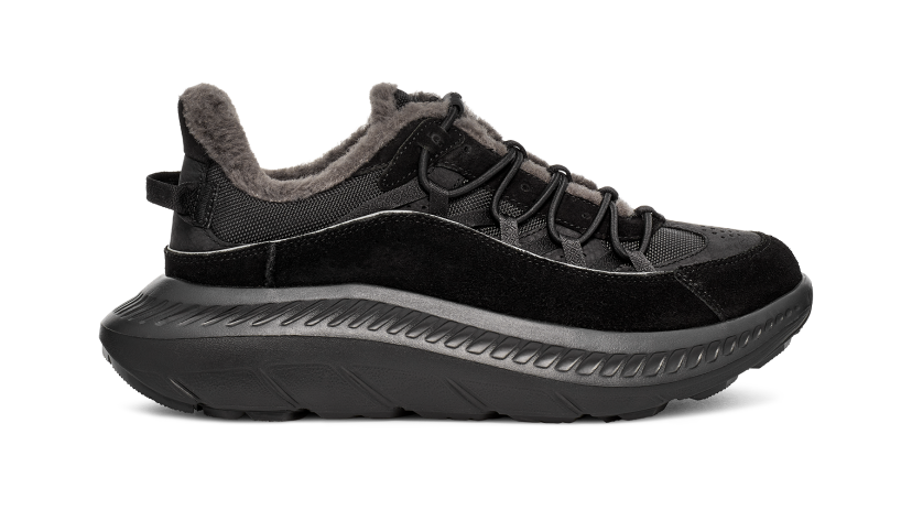 Ugg gene sales nubuck slide sneakers