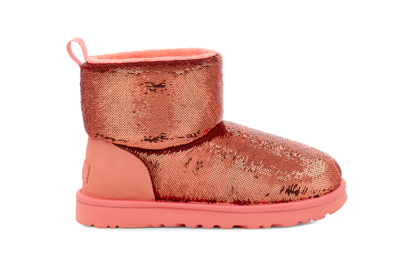 Pink sparkly ugg hot sale boots