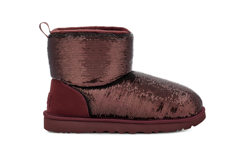 Purple sequin ugg boots sales