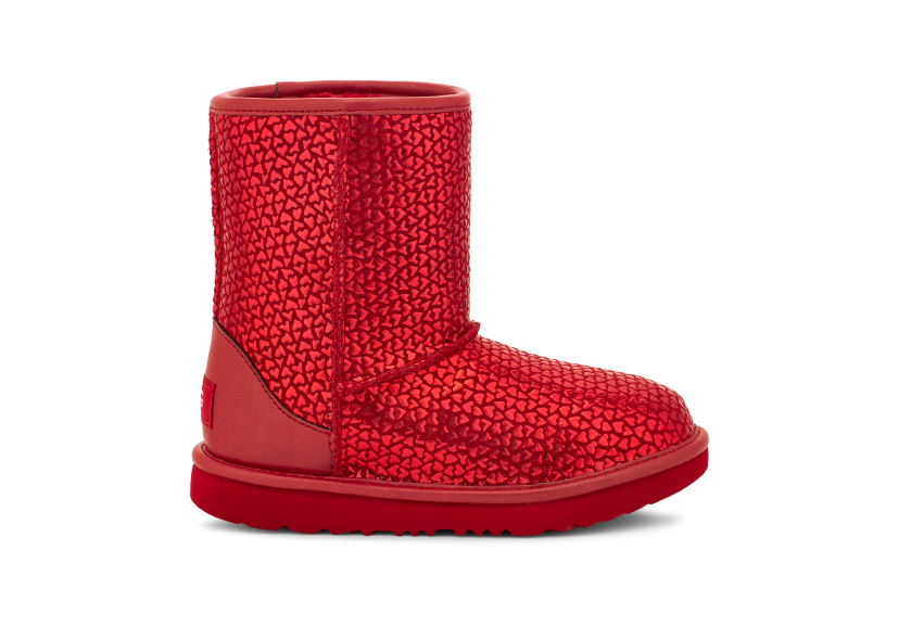 Red ugg 2025 boots kids