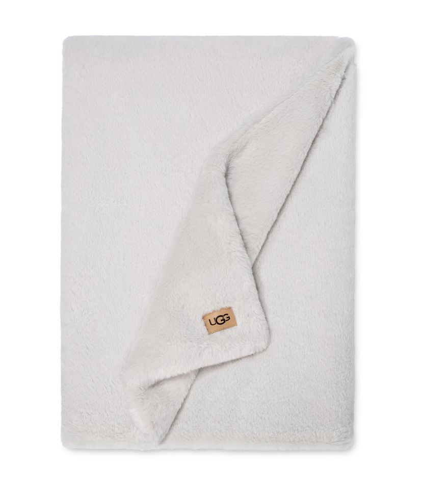 Ugg White Snow store Novah Twin Blanket !