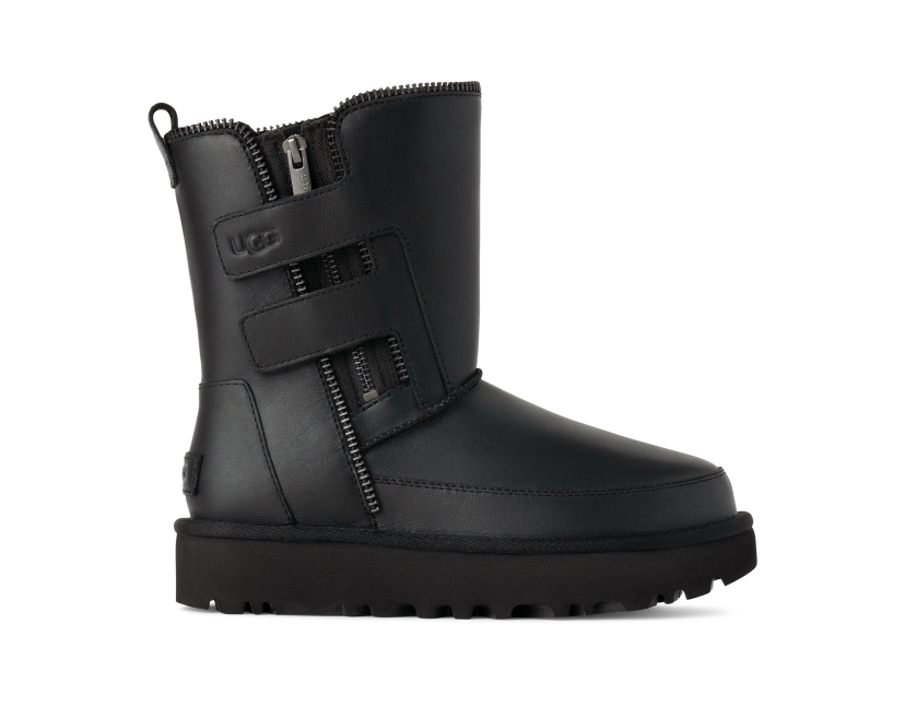 Leather uggs best sale