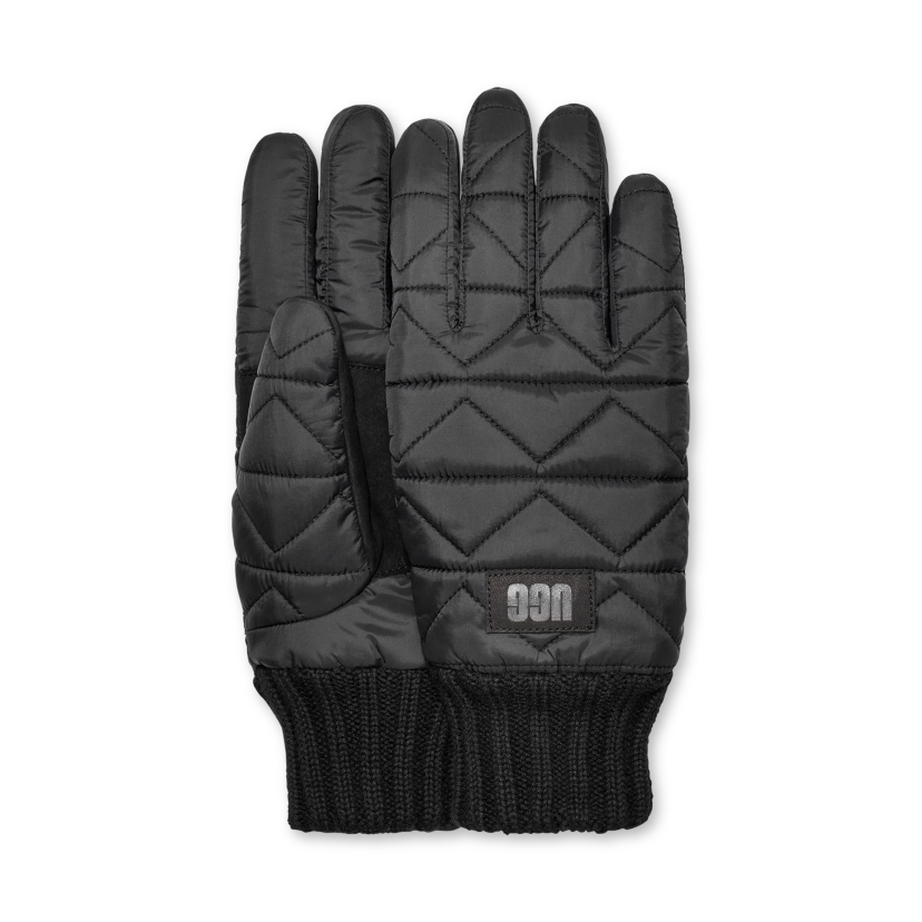 UGG Fleece Lined Touch Screen high quality Compatible Gloves Size Small/Medium Black New NWT