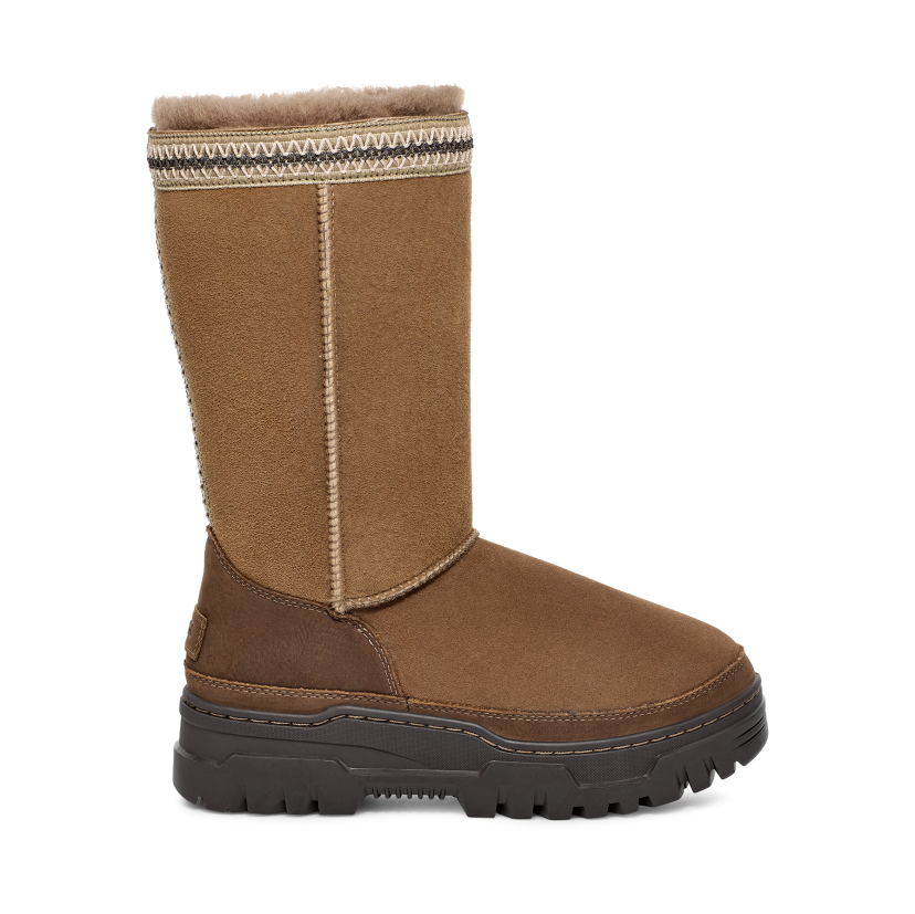 Leather ugg boots ladies best sale