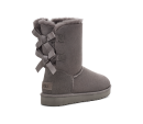 Grey top uggs bow