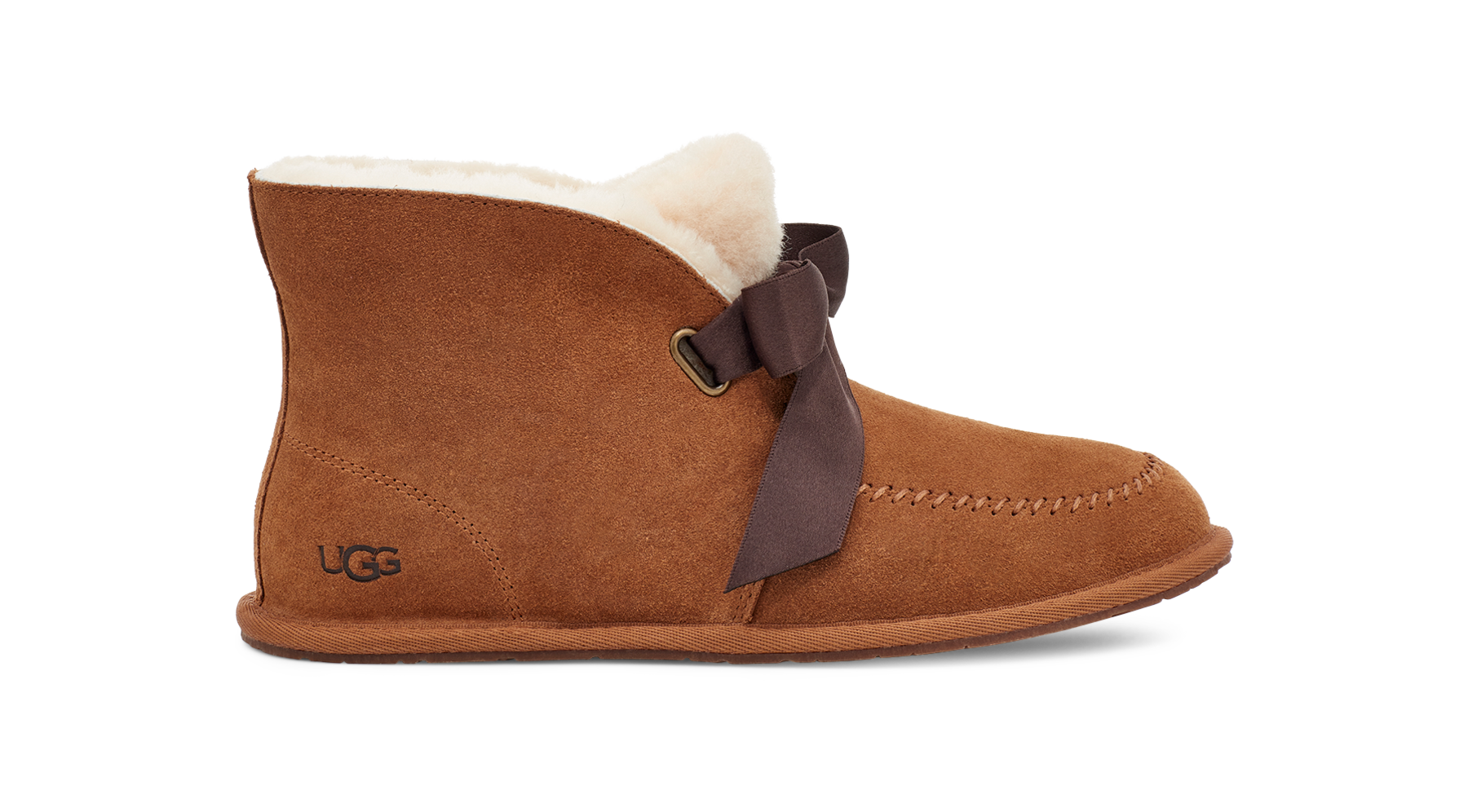 Ugg slipper laces top