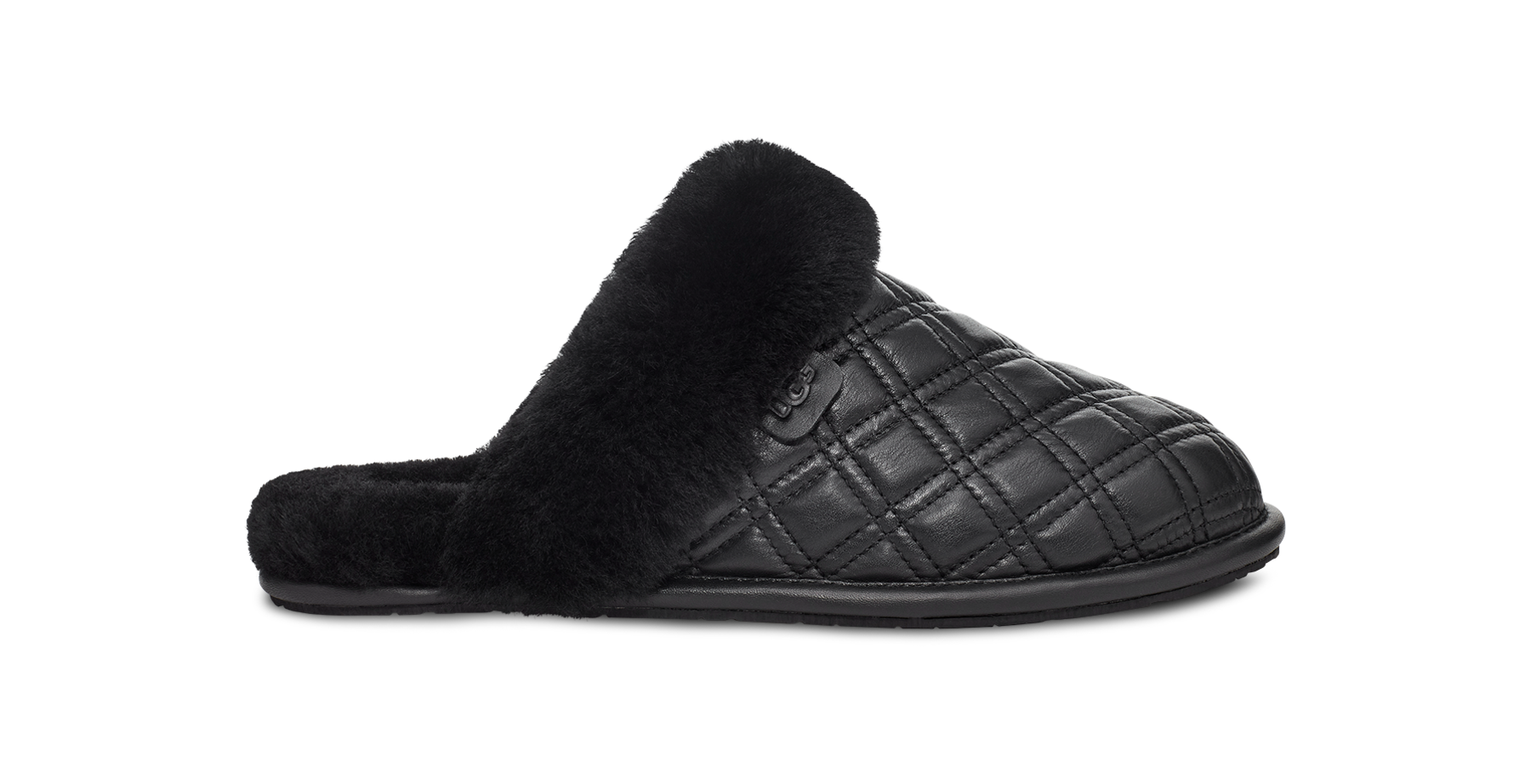 Ugg scuffette black sales