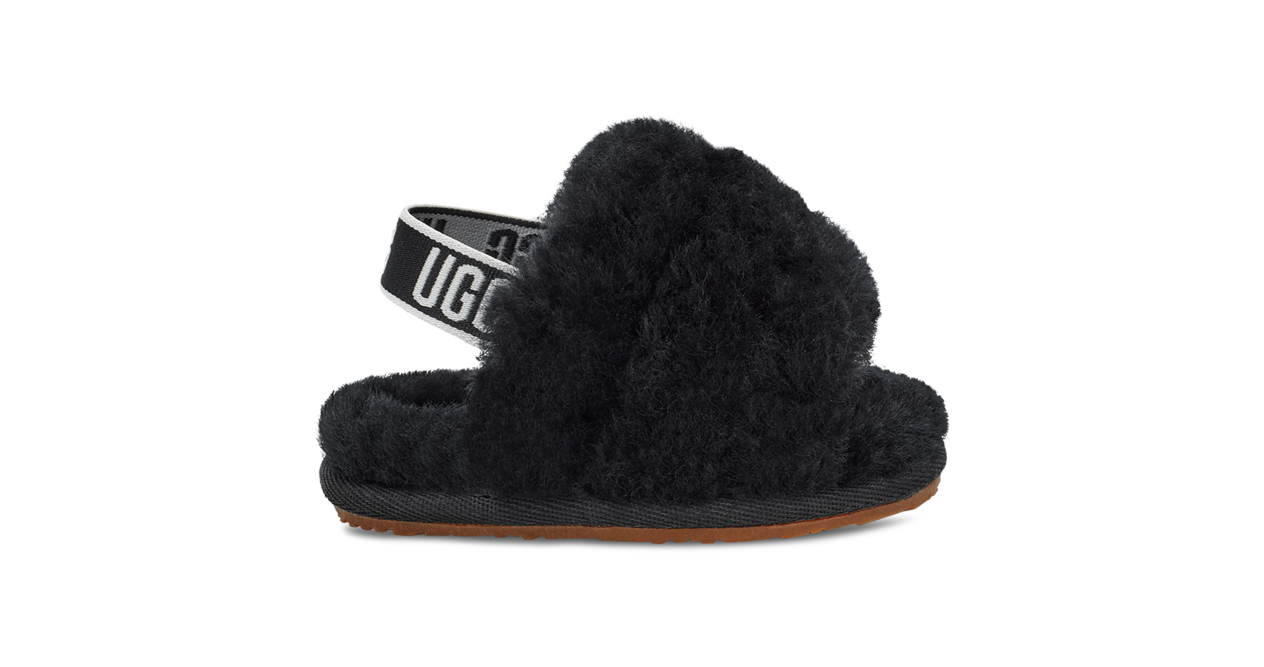 Baby ugg slides deals black