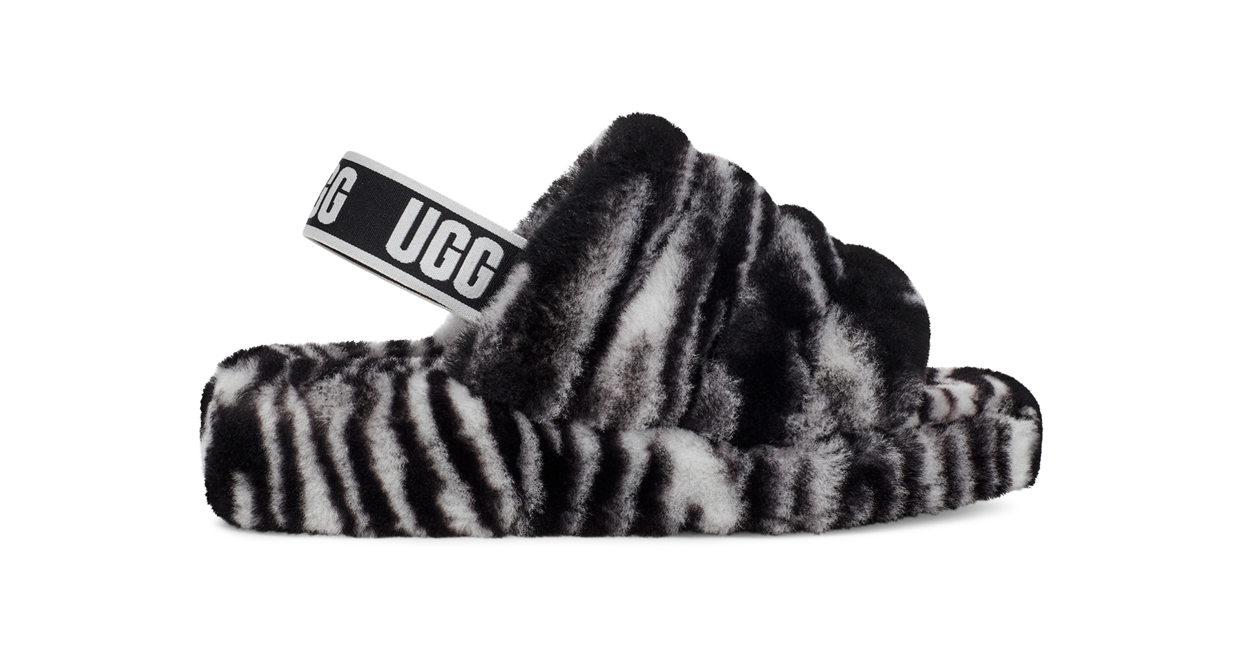 Fluff Yeah Slide Zebra Sandal | UGG®