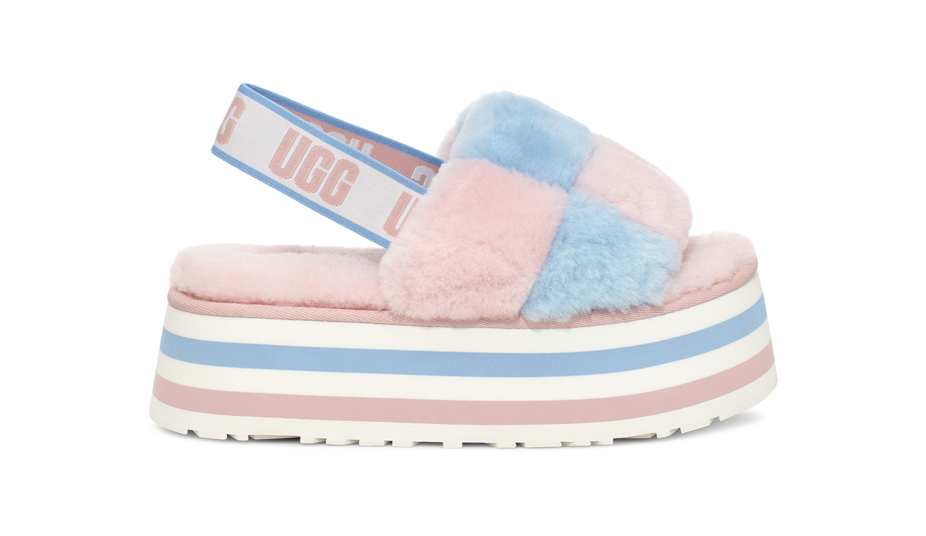 Ugg disco online checker slide dillard's