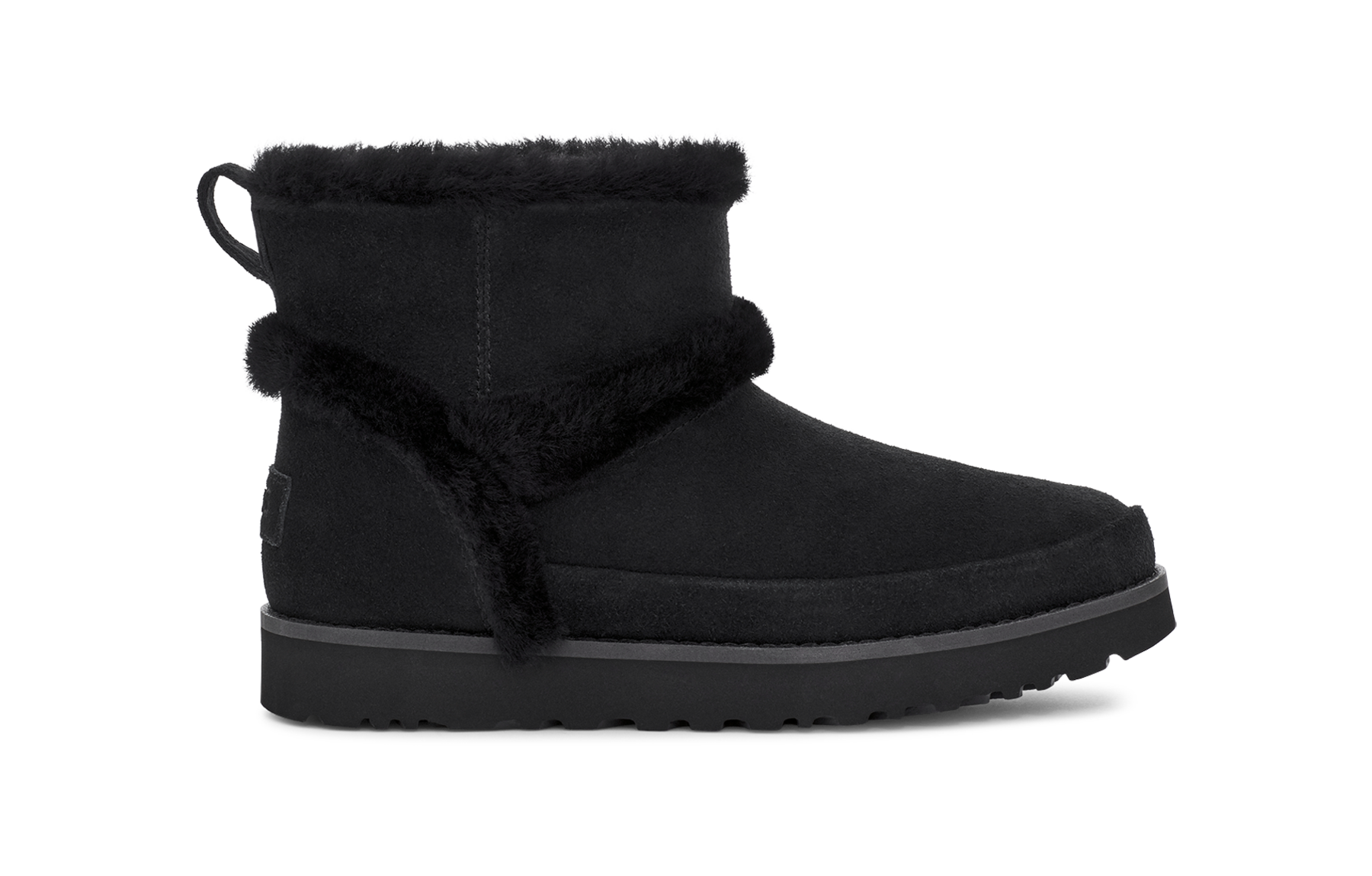 Classic Mini Fluff Spill Seam Boot UGG