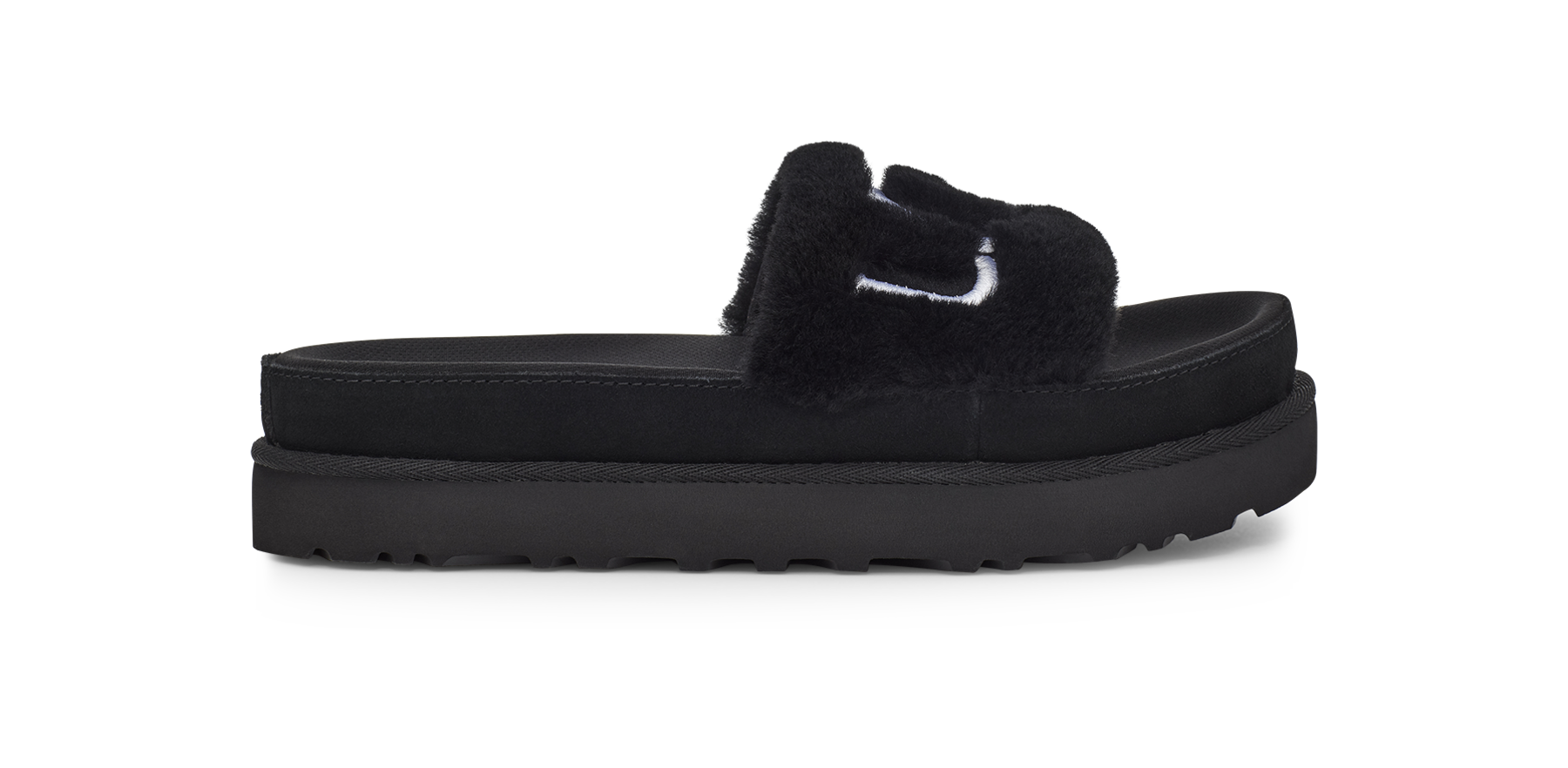 Ugg fur shop slides sale