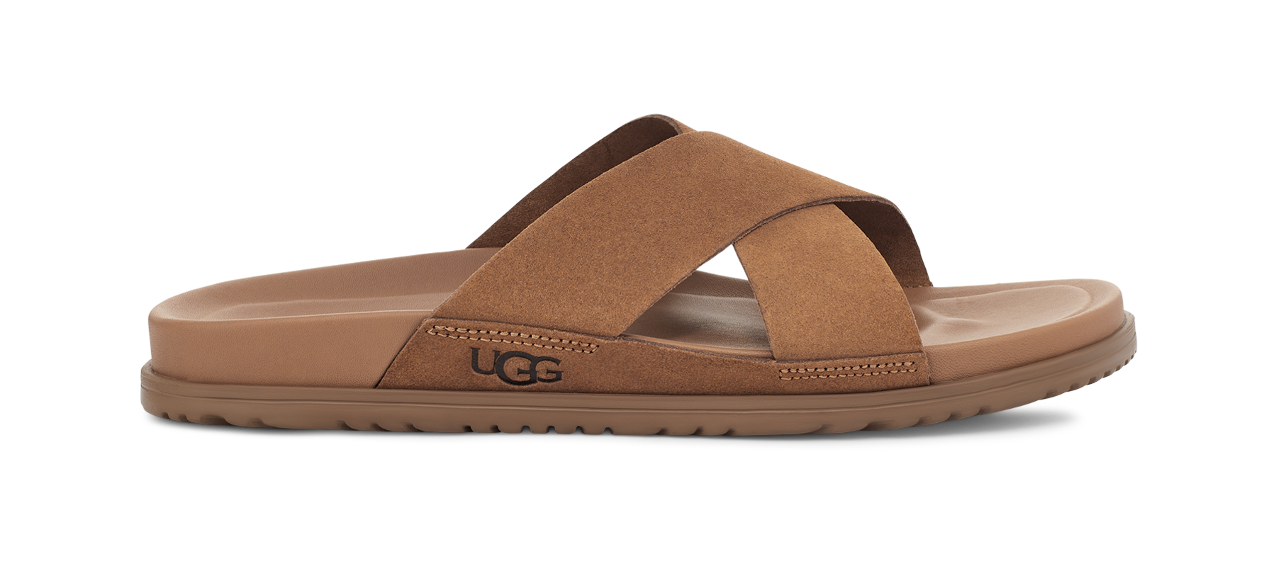 Ugg tan sale brookside slide sandals
