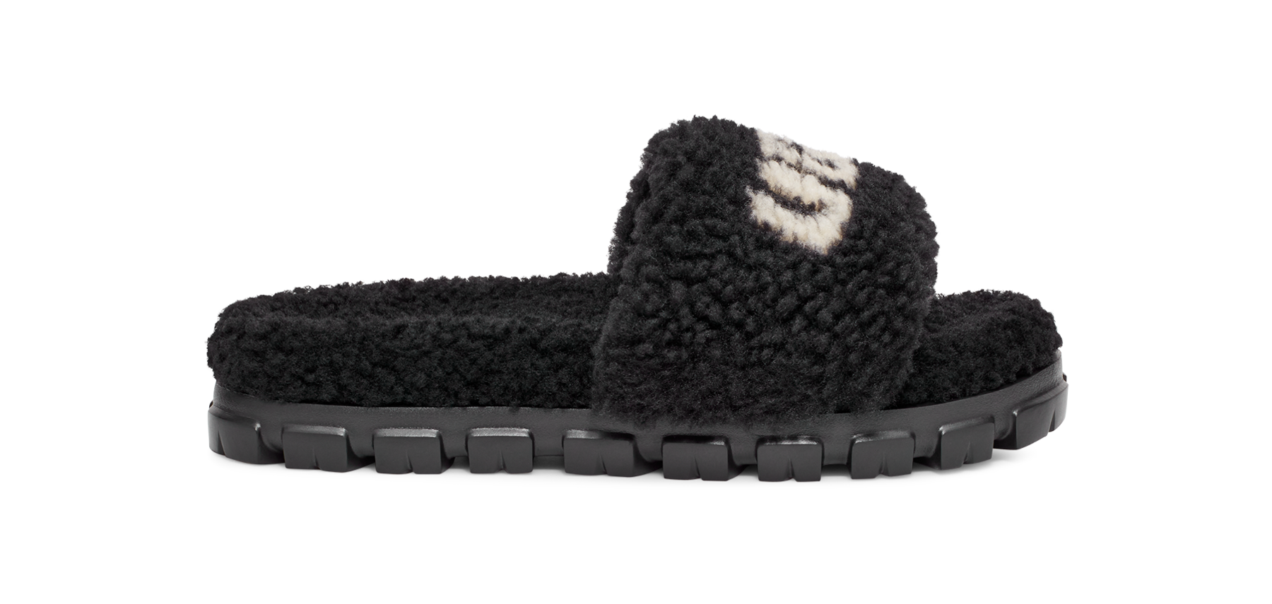 Women's Cozetta Curly Graphic Slipper
