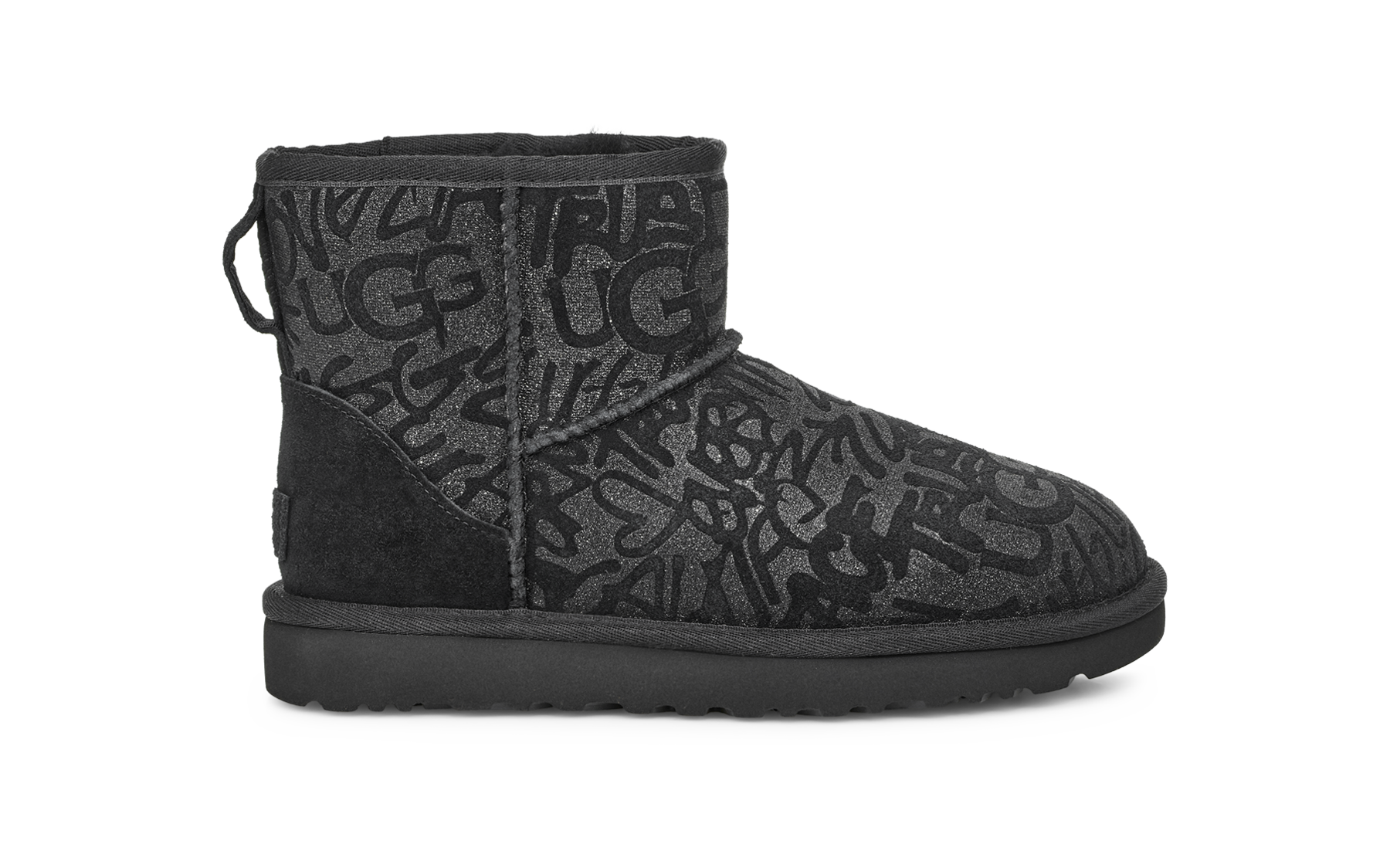 Women s Classic Mini Sparkle Graffiti Boot UGG Official