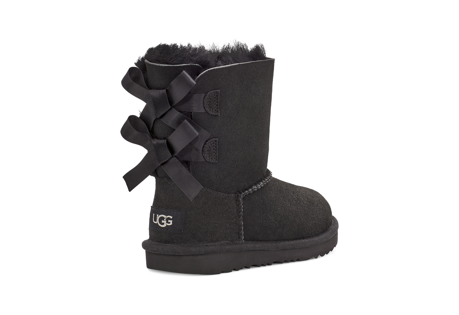 Kids black ugg boots discount