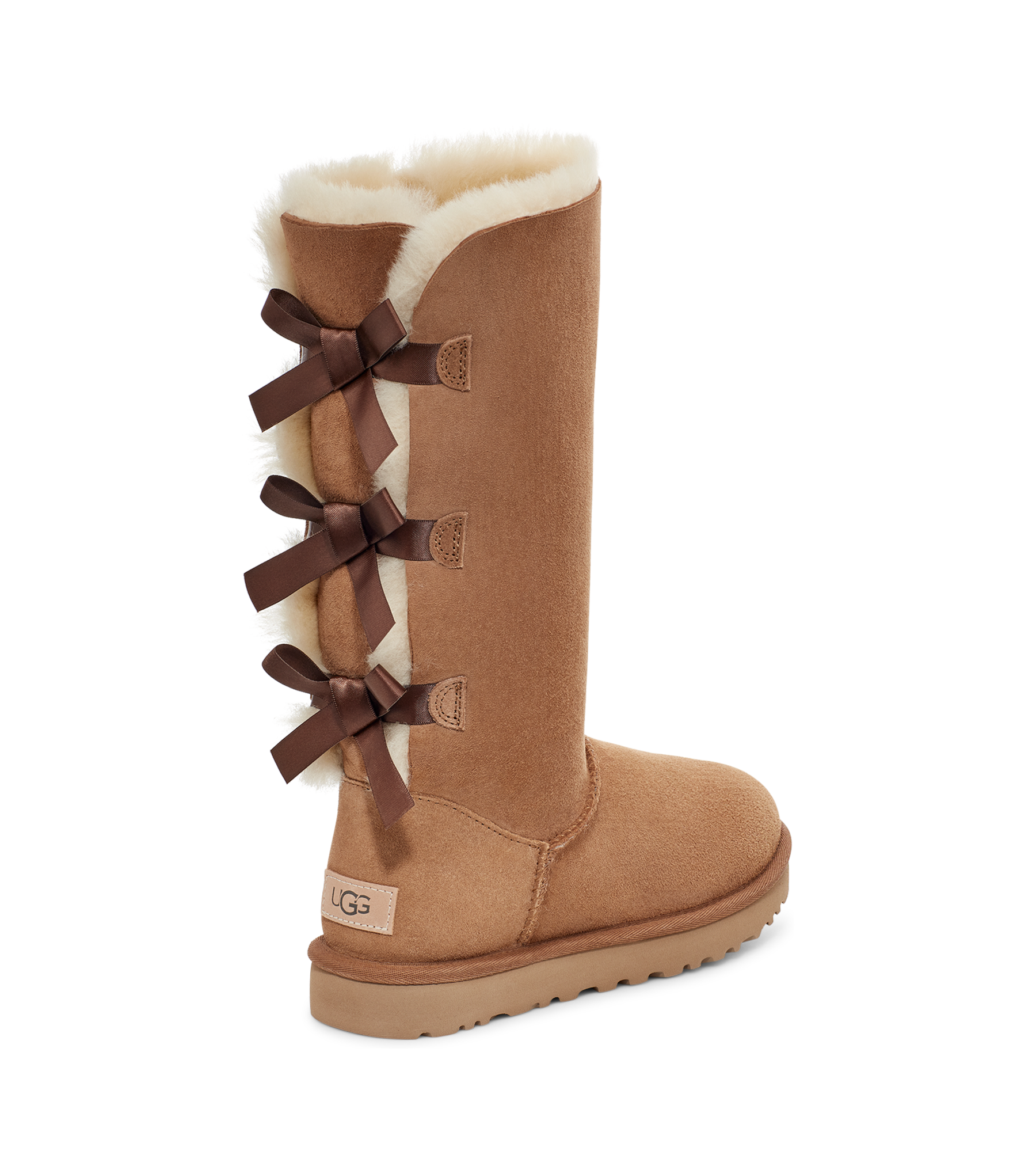Tall black bailey bow uggs hot sale
