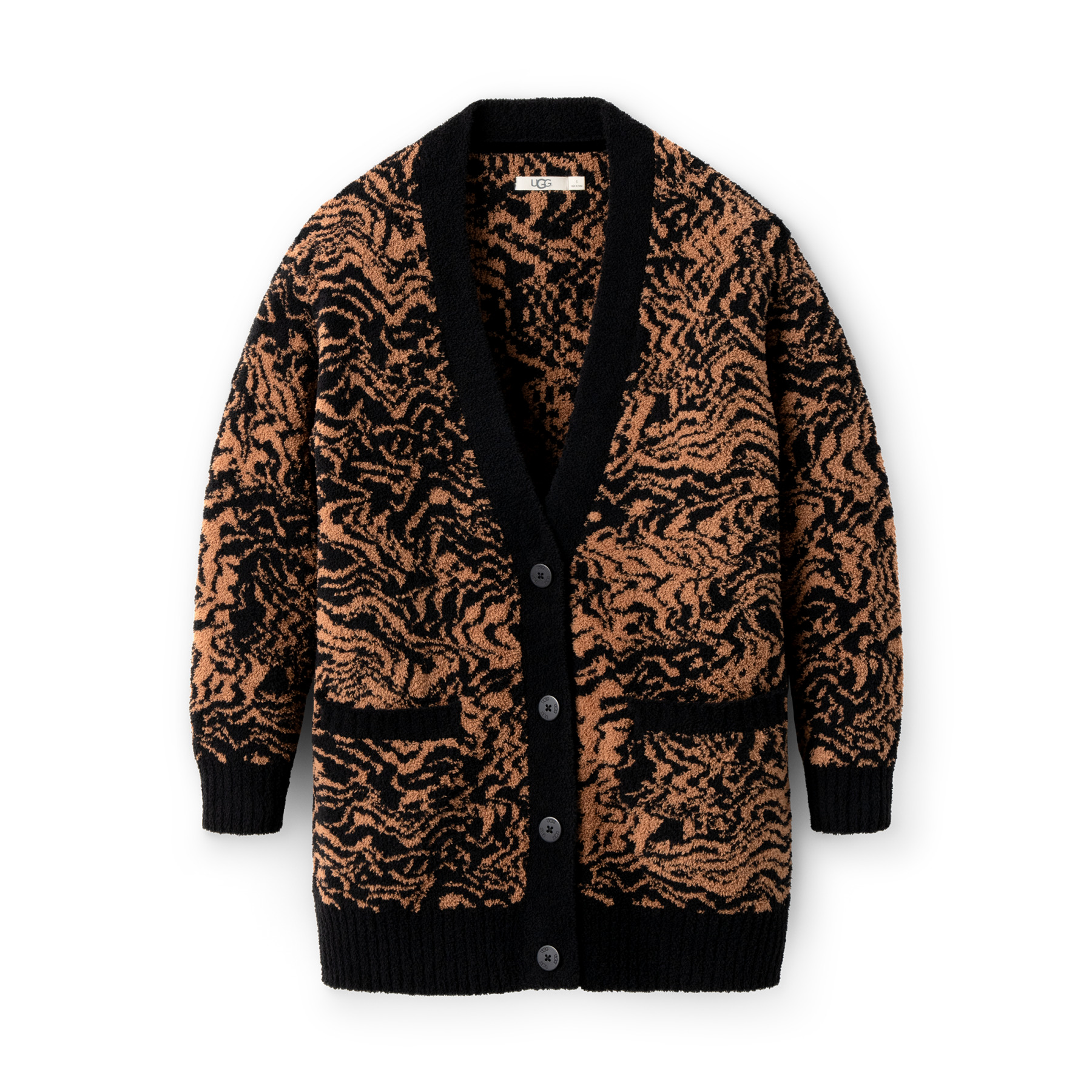 bal JACQUARD WOOL CARDIGAN BLACK 通販 商品ページ octavia