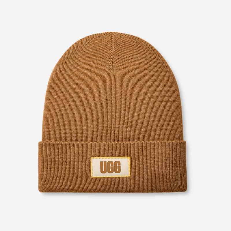 UGG® Men's High Crown Beanie Knit/Recycled Materials