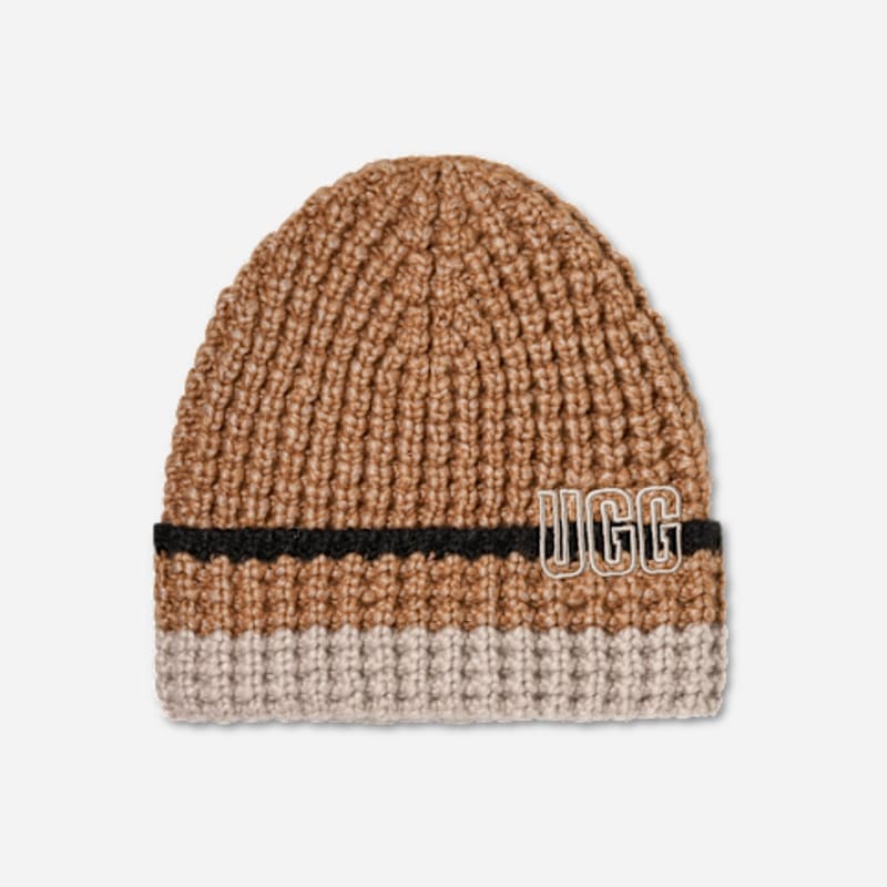 UGG® Men's Waffle Stripe Beanie
