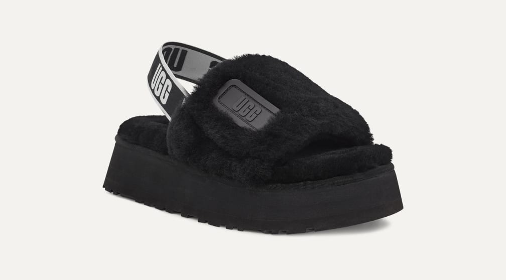 UGG Australia アグ ファーサンダル 厚底サンダル W DISCO SLIDE ディスコスライド レディース 国内正規品 :  etre!par bleu comme bleu - 通販 - Yahoo!ショッピング