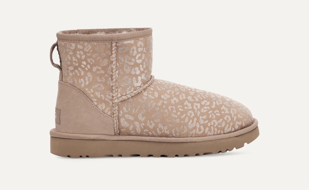 UGG® 公式【 クラシック ミニ スノー レオパード|Classic Mini Snow Leopard| 194715073753 | レディース】 アグ 公式サイト