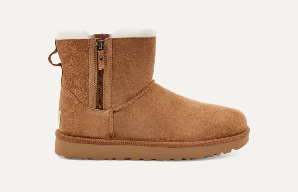 【12月スーパーSALE 15％OFF】 ミニ クラシック ダブル 1118853｜クラシックブーツ｜UGG ジップ 靴