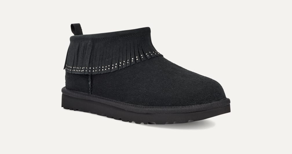 UGG Ultra Mini Fringe Bling BEACHWOOD 21FW-I