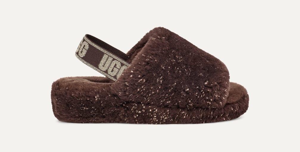 UGG® 公式【 フラッフ イヤー メタリック スパークル|Fluff Yeah Metallic Sparkle| 194715850286 |  レディース】アグ 公式サイト