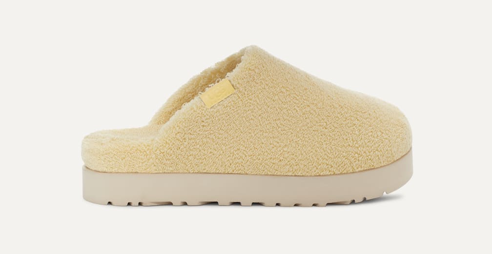 UGG® 公式【 ファズ シュガー テリー スライド|Fuzz Sugar Terry Slide| 195719405274 | レディース】アグ  公式サイト