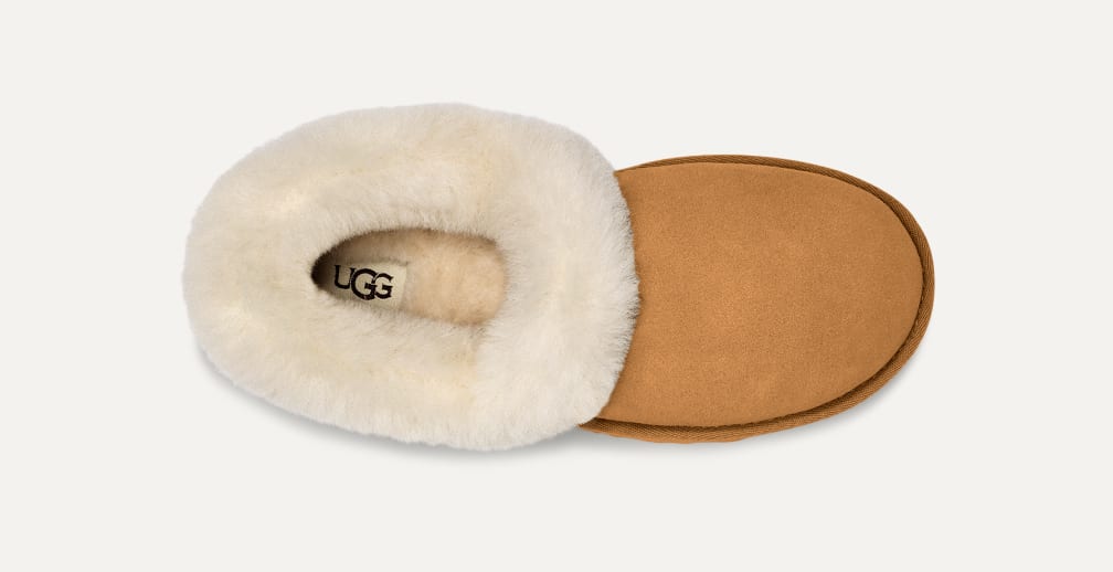 セール【UGG】NITA ファー サンダル☆かかと付きがイイ♪ 厚底版