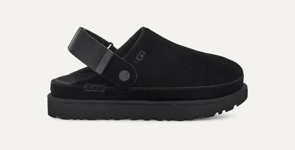 2way☆スエードサンダル【UGG】Goldenstar Clog フットベッド 楽天市場】【今だけクーポン配布中】アグ サンダル レディース