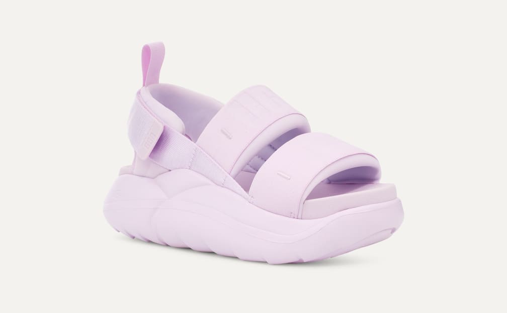 UGG LA クラウドスポーツサンダル ピンク お値下げ可能 - メルカリ