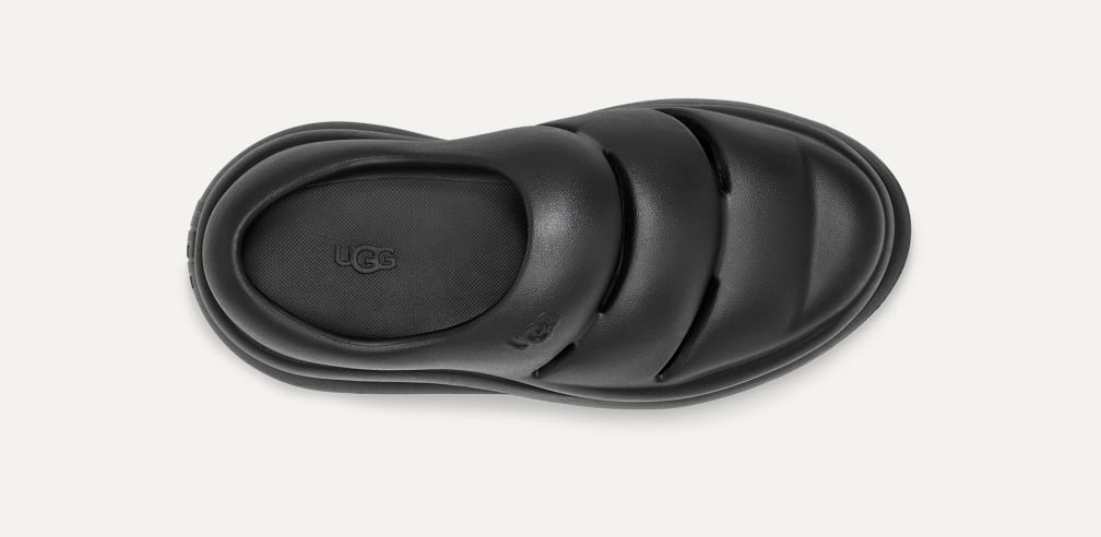 M1346 未使用 UGG スポート イヤー クロッグ サンダル 黒 ブラック 新品 UGG スポート イヤー クロッグ サンダル 黒 ブラック
