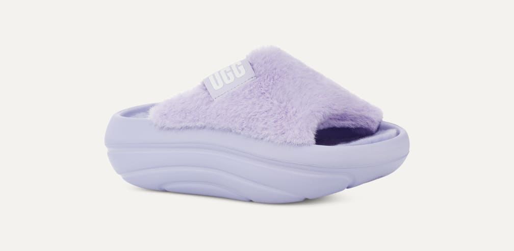 UGG® 公式【 フォームオー UGGプラッシュ スライド|FoamO