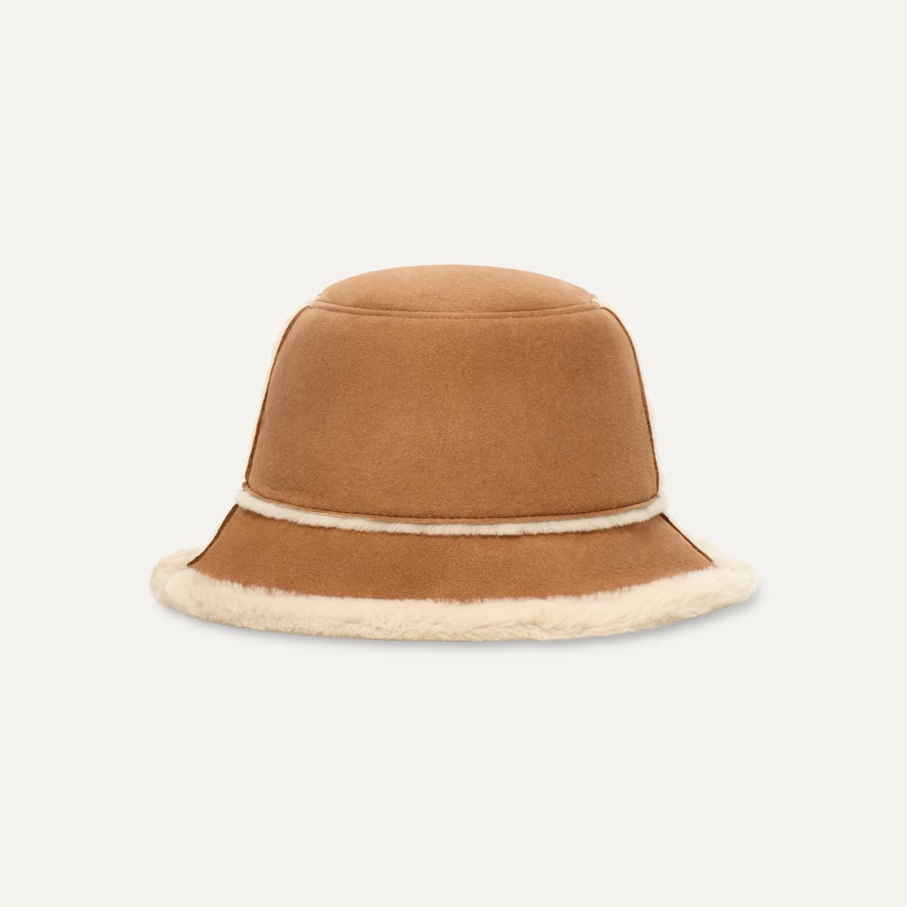 新品】UGG アグ シープスキンバケットハット Mサイズ 新品】UGG アグ シープスキンバケットハット Mサイズ