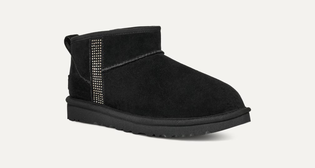 【保障できる】 公式【 UGG® クラシック Ultra ブリング|Classic ミニ ウルトラ 靴