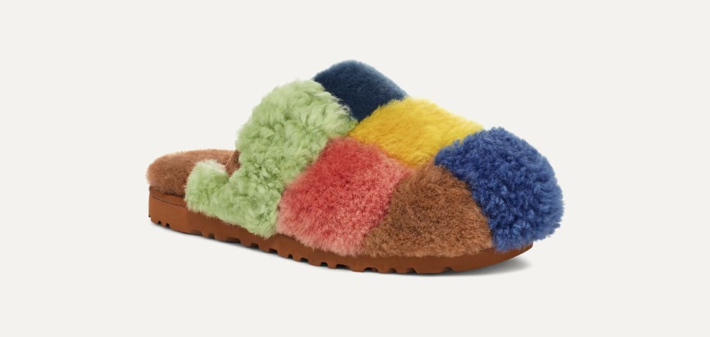 UGG® 公式【 UGG TES パッチワーク スライド|UGG TES Patchwork Slide 